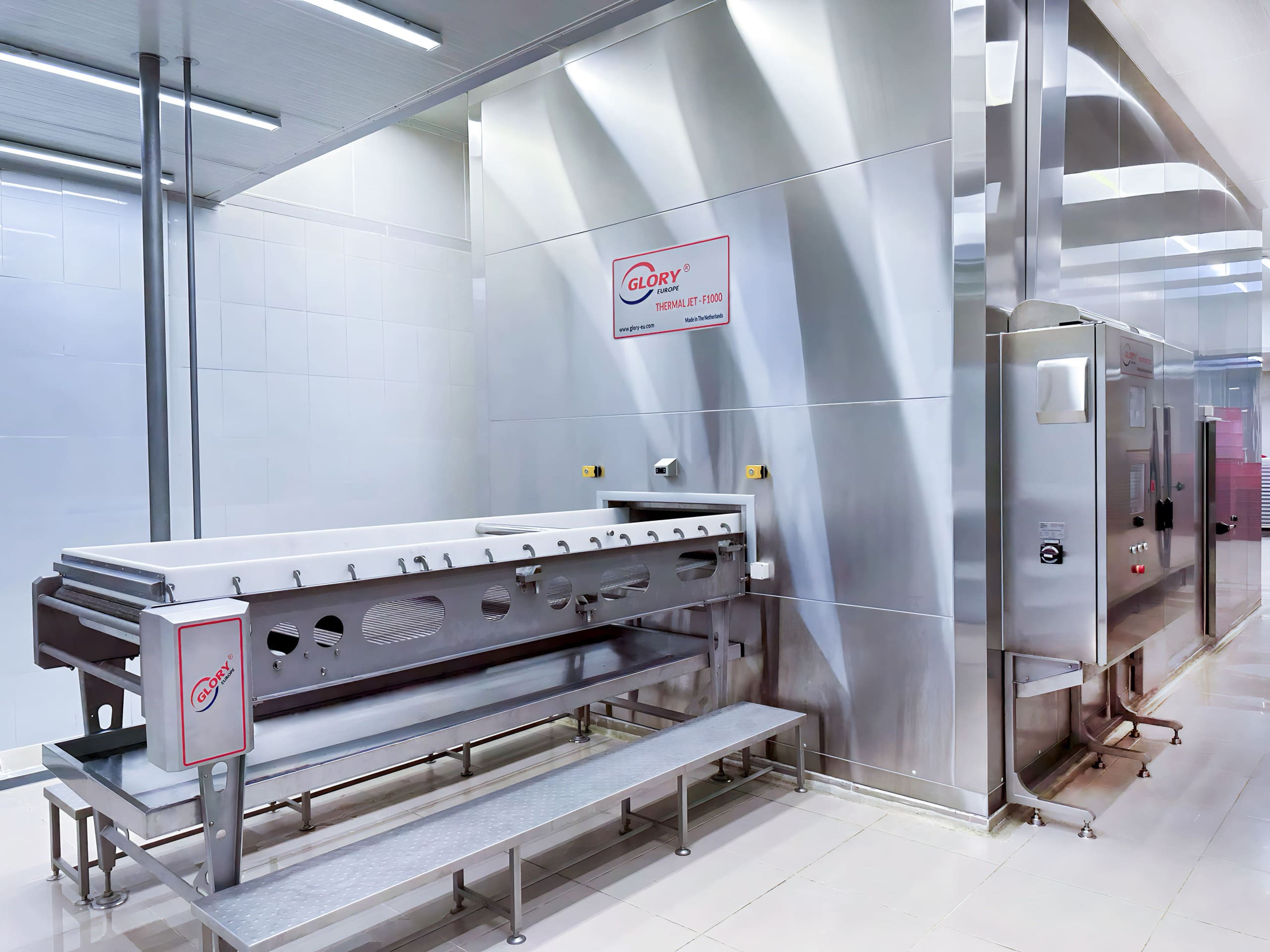 glory thermal jet fluidized bed freezer (f series)